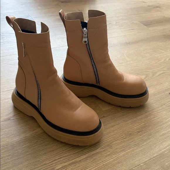 Free People Mara Zip Moto Boots - Picture 4 of 5